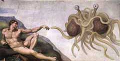 Touched by his Noodly Appendage: Die Pastafarians und His Spaghettiness of Jersey