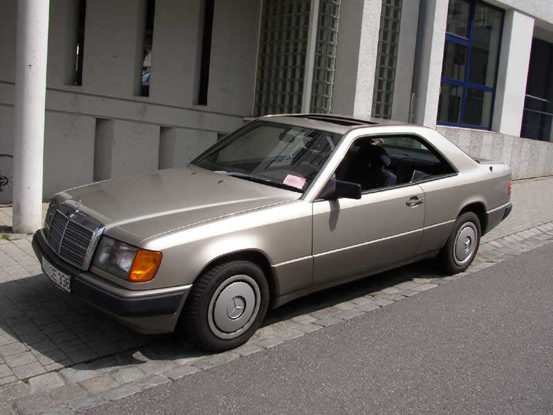 mein W124 Mercedes-Benz-Coupe