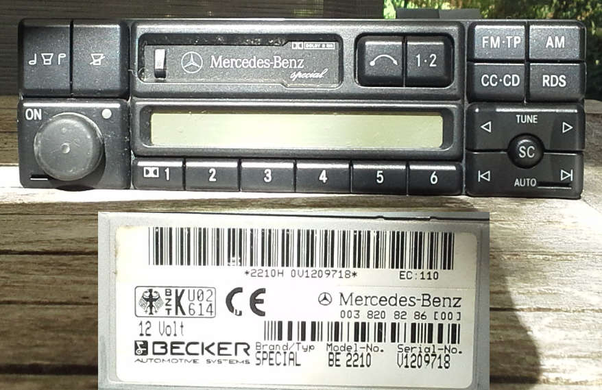 Autoradio Becker Mercedes-Benz Spezial