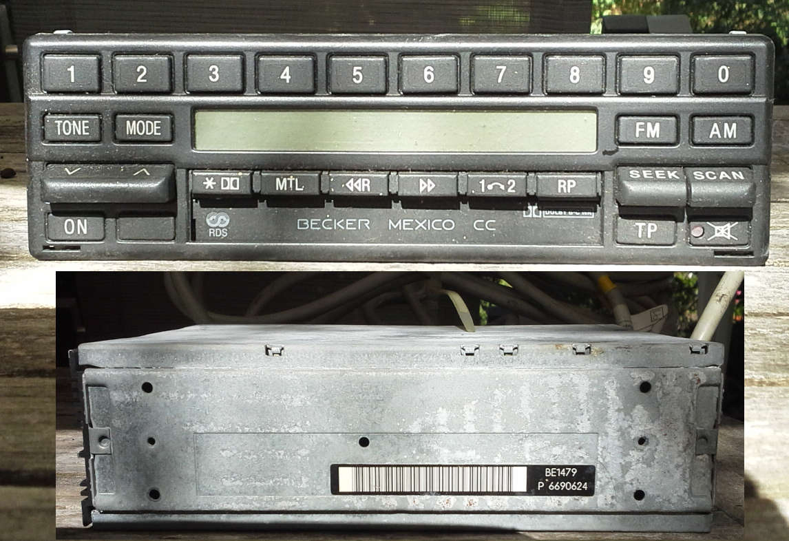 Autoradio Becker Mexico CC