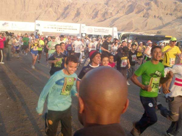 Egyptian Marathon Luxor 2011