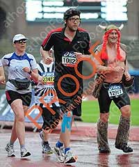 Stockholm Marathon 2013: Hartmut Keck als Wikinger