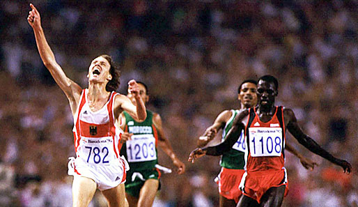 Dieter Baumann holt das olympische Gold