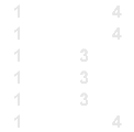 Fingersatz-Vorschlag für das I-Pattern Vorschlag für einen Fingersatz für das I-Pattern