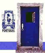 typisch portugiesischer Hauseingang und Link zu einer offiziellen Portugal-Seite