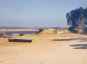 boot, sand